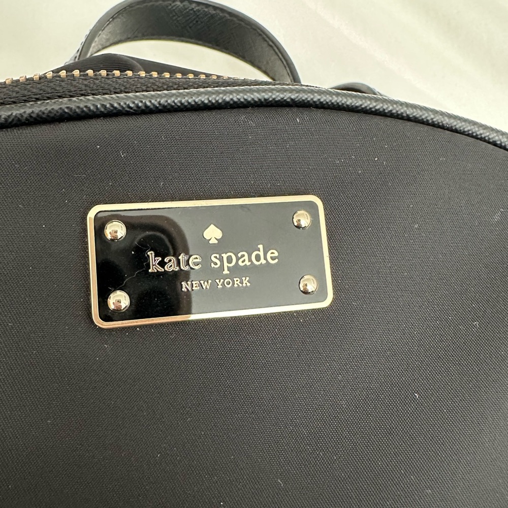 Kate Spade Backpack with Gold Details - Picture 3 of 9